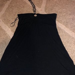 Black MK halter